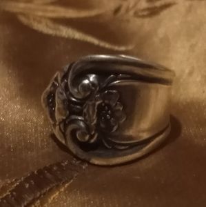 Beautiful handmade spoon ring